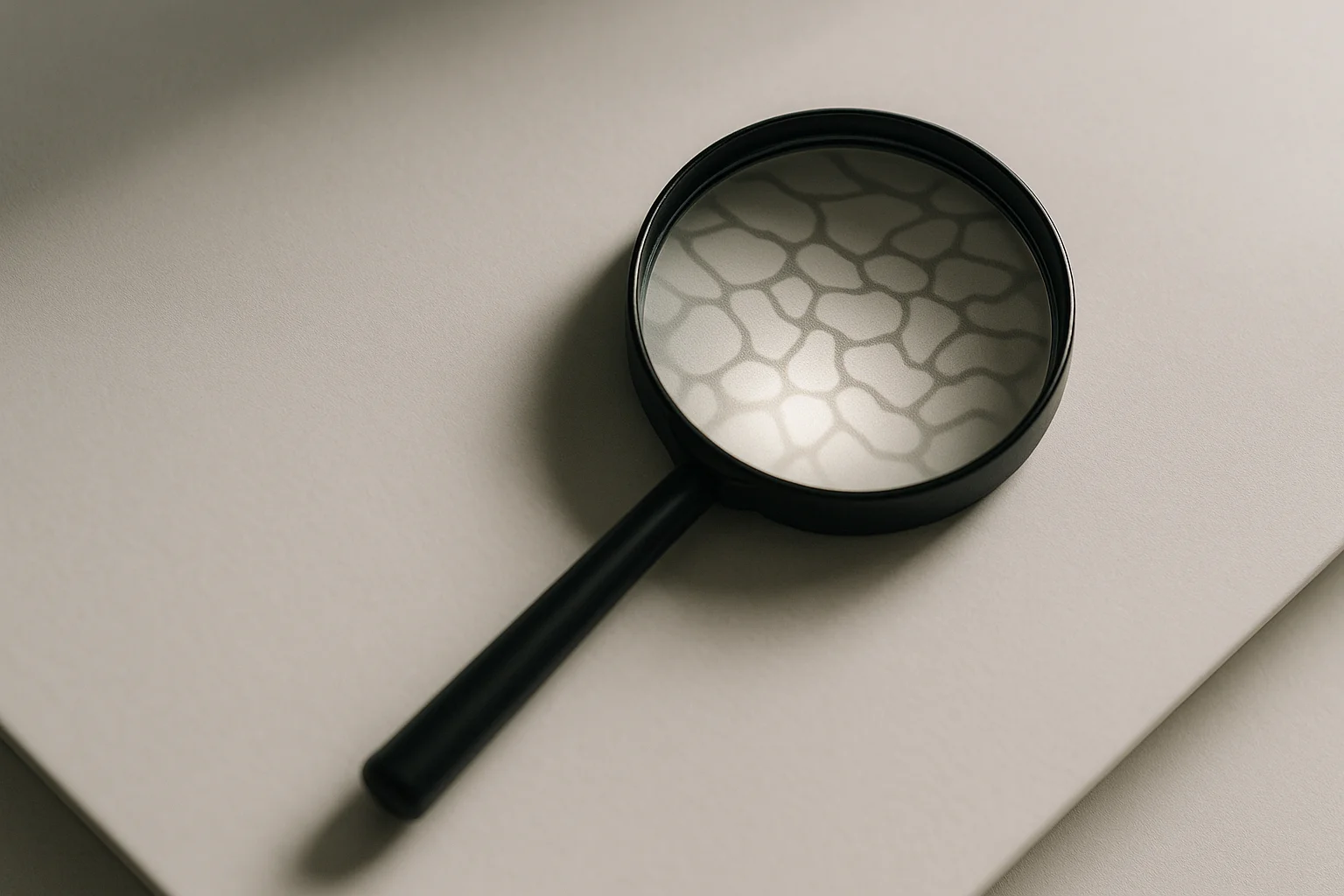 Person looking concerned while reviewing information about addiction warning signs